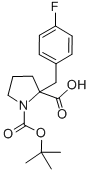 Boc-α-(4-fluorobenzyl)-dl-proline Structure,351002-78-3Structure