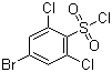 4-Bromo-2,6-dichlorobenzenesulfonyl chloride Structure,351003-54-8Structure