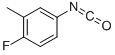 4-Fluoro-3-methylphenyl isocyanate Structure,351003-65-1Structure