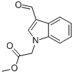 (3-Formyl-indol-1-yl)-acetic acid methyl ester Structure,351015-73-1Structure