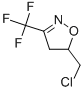 Isoxazole,5-(chloromethyl)-4,5-dihydro-3-(trifluoromethyl)-(9ci) Structure,351063-95-1Structure