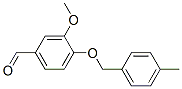 3-Methoxy-4-[(4-methylbenzyl)oxy]benzaldehyde Structure,351066-36-9Structure