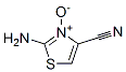 4-Thiazolecarbonitrile,2-amino-,3-oxide (9ci) Structure,351073-95-5Structure