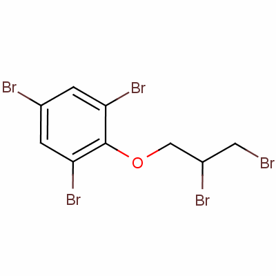 1,3,5-Tribromo-2-(2,3-dibromopropoxy)benzene Structure,35109-60-5Structure