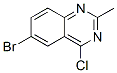 Quinazoline, 6-bromo-4-chloro-2-methyl- Structure,351426-04-5Structure