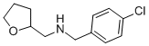 (4-Chloro-benzyl)-(tetrahydro-furan-2-ylmethyl)-amine Structure,351436-78-7Structure