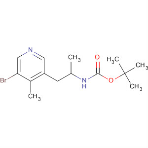 Tert-butyl (5-bromo-4-methylpyridin-3-yl)methyl(ethyl)carbamate Structure,351458-27-0Structure