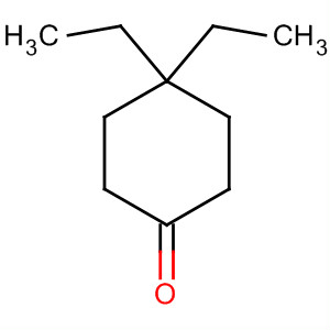 4,4-Diethylcyclohexanone Structure,35155-51-2Structure