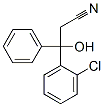 3-(O-chlorophenyl)-3-hydroxy-3-phenylpropiononitrile Structure,35173-29-6Structure