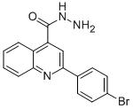 2-(4-Bromophenyl)quinoline-4-carboxylic acidhydrazide Structure,351899-02-0Structure