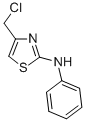 (4-Chloromethyl-thiazol-2-yl)-phenyl-amine Structure,35199-21-4Structure