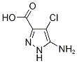 3-Amino-4-chloro-1h-pyrazole-5-carboxylic acid Structure,351990-69-7Structure