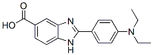 2-(4-Diethylaminophenyl)-1h-benzimidazole-5-carboxylic acid Structure,352223-37-1Structure