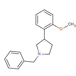 1-Benzyl-3-(2-methoxyphenyl)pyrrolidine Structure,352231-45-9Structure