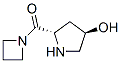 Azetidine,1-[[(2s,4r)-4-hydroxy-2-pyrrolidinyl ]carbonyl ]-(9ci) Structure,352278-25-2Structure