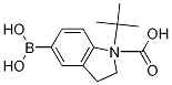 1-(Tert-butoxycarbonyl)indolin-5-ylboronic acid Structure,352359-11-6Structure