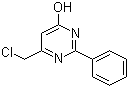 6-Chloromethyl-2-phenylpyrimidin-4-ol Structure,35252-98-3Structure