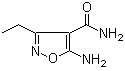 5-Amino-3-ethyl-4-isoxazolecarboxamide Structure,35261-07-5Structure