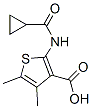 3-Thiophenecarboxylicacid,2-[(cyclopropylcarbonyl)amino]-4,5-dimethyl-, Structure,352683-46-6Structure