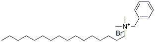 Cetylbenzyldimethylammonium bromide Structure,3529-04-2Structure