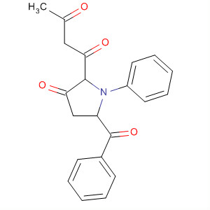 1-(5-Benzoyl-3-oxo-1-phenyl-2-pyrrolidinyl)-1,3-butanedione Structure,35307-17-6Structure