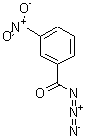 3-Nitrobenzoyl azide Structure,3532-31-8Structure