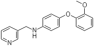 4-(2-Methoxyphenoxy)-n-(pyridin-3-ylmethyl)benzenamine Structure,353235-63-9Structure