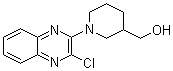 [1-(3-Chloro-quinoxalin-2-yl)-piperidin-3-yl]-methanol Structure,353257-83-7Structure