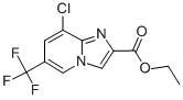 Ethyl 8-chloro-6-(trifluoromethyl)imidazo[1,2-a]-pyridine-2-carboxylate Structure,353258-31-8Structure