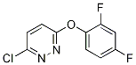 3-Chloro-6-(2,4-difluorophenoxy)pyridazine Structure,353258-85-2Structure