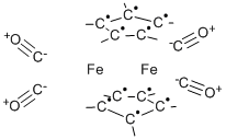 Pentamethylcyclopentadienyliron dicarbonyl dimer Structure,35344-11-7Structure