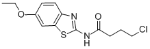 4-Chloro-n-(6-ethoxy-2-benzothiazolyl)-butanamide Structure,353790-78-0Structure