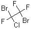 1-Chloro-1,2-dibromo-1,2,2-trifluoroethane Structure,354-51-8Structure