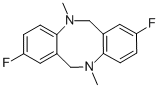 2,8-Difluoro-5,11-dimethyl-5,6,11,12-tetrahydro-dibenzo[b,f][1,5]diazocine Structure,354133-25-8Structure