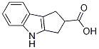 1,2,3,4-Tetrahydrocyclopenta[b]indole-2-carboxylicacid Structure,35418-49-6Structure