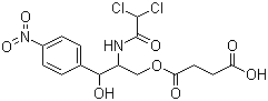 Chloramphenicol hemisuccinate Structure,3544-94-3Structure