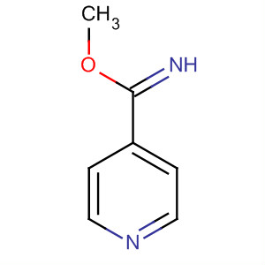 4-Pyridinecarboximidic acid, methyl ester Structure,35451-46-8Structure