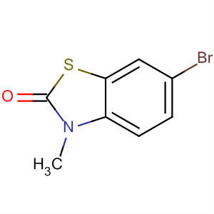 6-Bromo-3-methyl-1,3-benzothiazol-2(3h)-one Structure,35452-55-2Structure