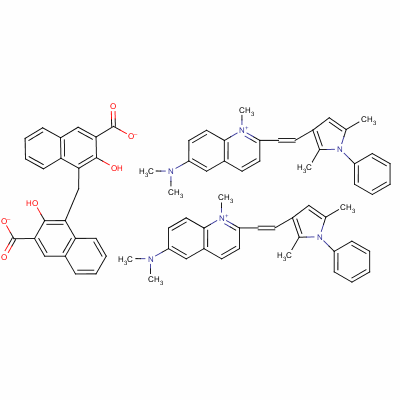 Pyrvinium pamoate Structure,3546-41-6Structure