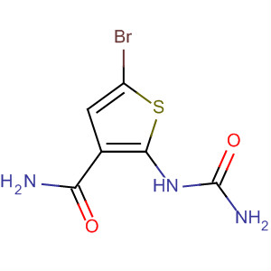 2-[(Aminocarbonyl)amino]-5-bromo-3-thiophenecarboxamide Structure,354812-10-5Structure