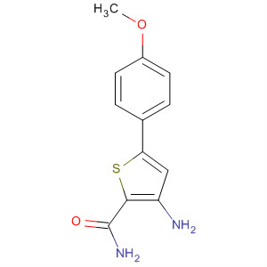 3-Amino-5-(4-methoxyphenyl)-2-thiophenecarboxamide Structure,354812-16-1Structure