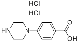 4-(Piperazin-1-yl)benzoic acid dihydrochloride Structure,354813-11-9Structure