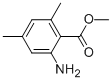 2-Amino-4,6-dimethylbenzoic acid methyl ester Structure,35490-78-9Structure