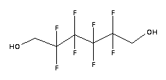 2,2,3,3,4,4,5,5-Octafluoro-1,6-hexanediol Structure,355-74-8Structure