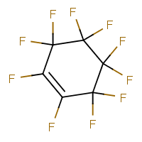 Decafluorocyclohexene Structure,355-75-9Structure