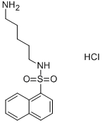 N-(5-aminopentyl)-1-naphthalenesulfonamide hcl Structure,35517-11-4Structure