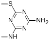 2-Methylthio-4-amino-6-methylamino-1,3,5-triazine Structure,35541-38-9Structure