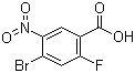 Benzoic acid, 4-bromo-2-fluoro-5-nitro- Structure,355423-16-4Structure