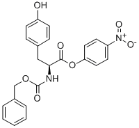 P-nitrophenyl n-benzyloxycarbonyl-l-tyrosine Structure,3556-56-7Structure