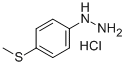 (4-Methylsulfanylphenyl)hydrazine hydrochloride Structure,35588-53-5Structure